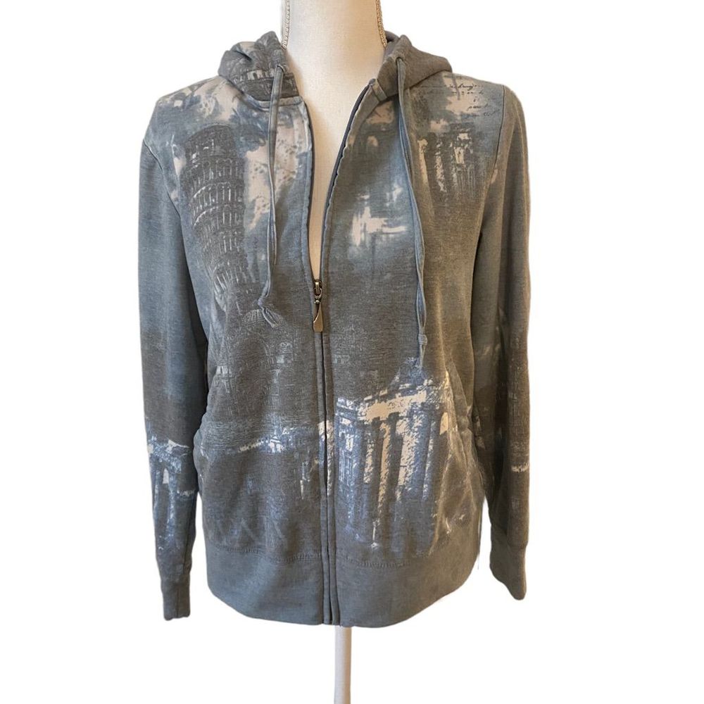 Zip Up Hoodie Never Worn With Pockets by Green Tea Size L